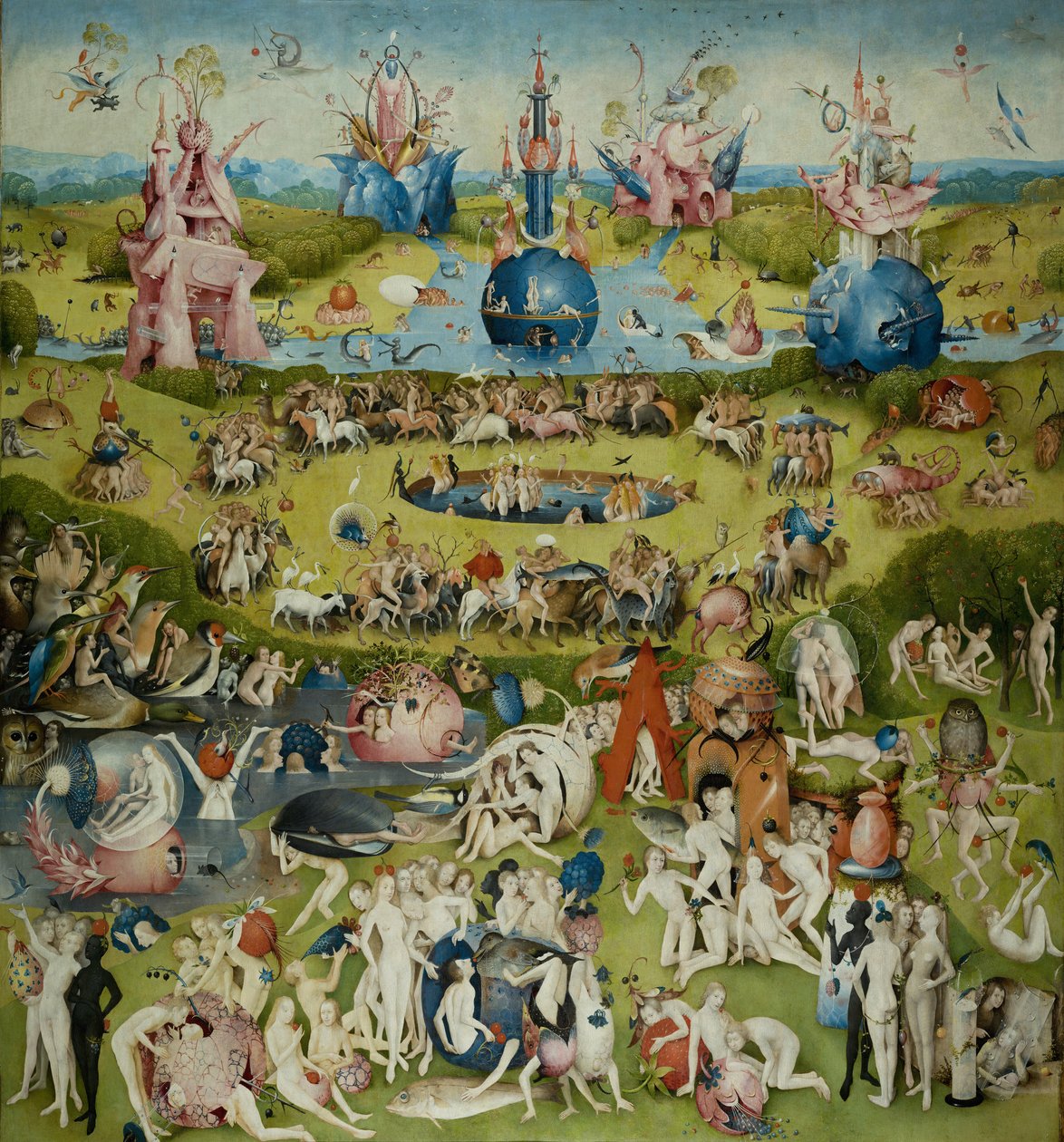 De jordiske glæders have af Hieronymus Bosch