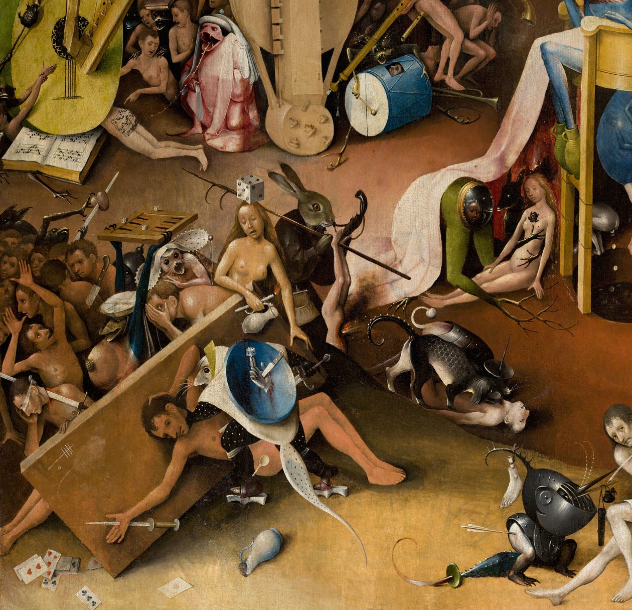 De jordiske glæders have, 1490-1500 af Hieronymus Bosch
