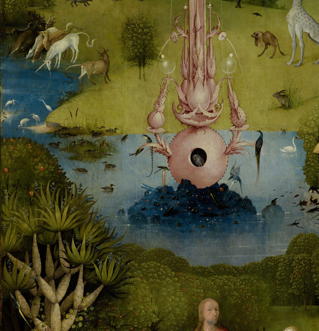 De jordiske glæders have, 1490-1500 af Hieronymus Bosch