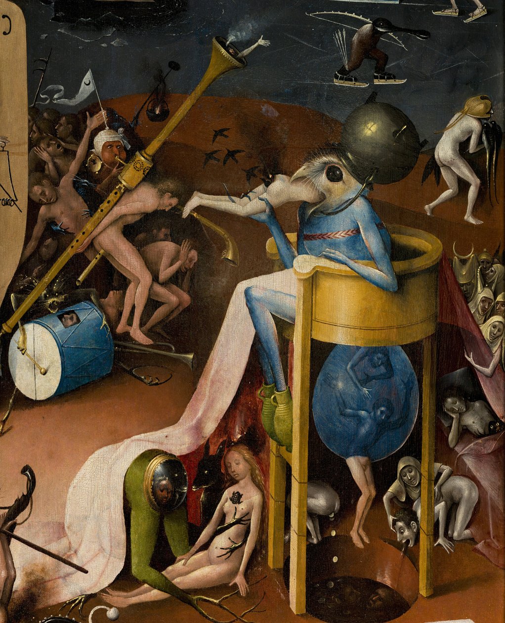 De jordiske glæders have, 1490-1500 af Hieronymus Bosch