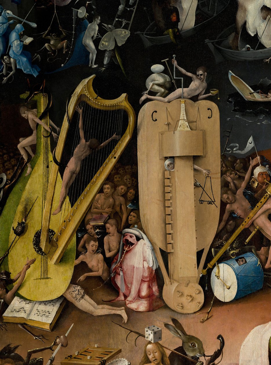 De jordiske glæders have, 1490-1500 af Hieronymus Bosch