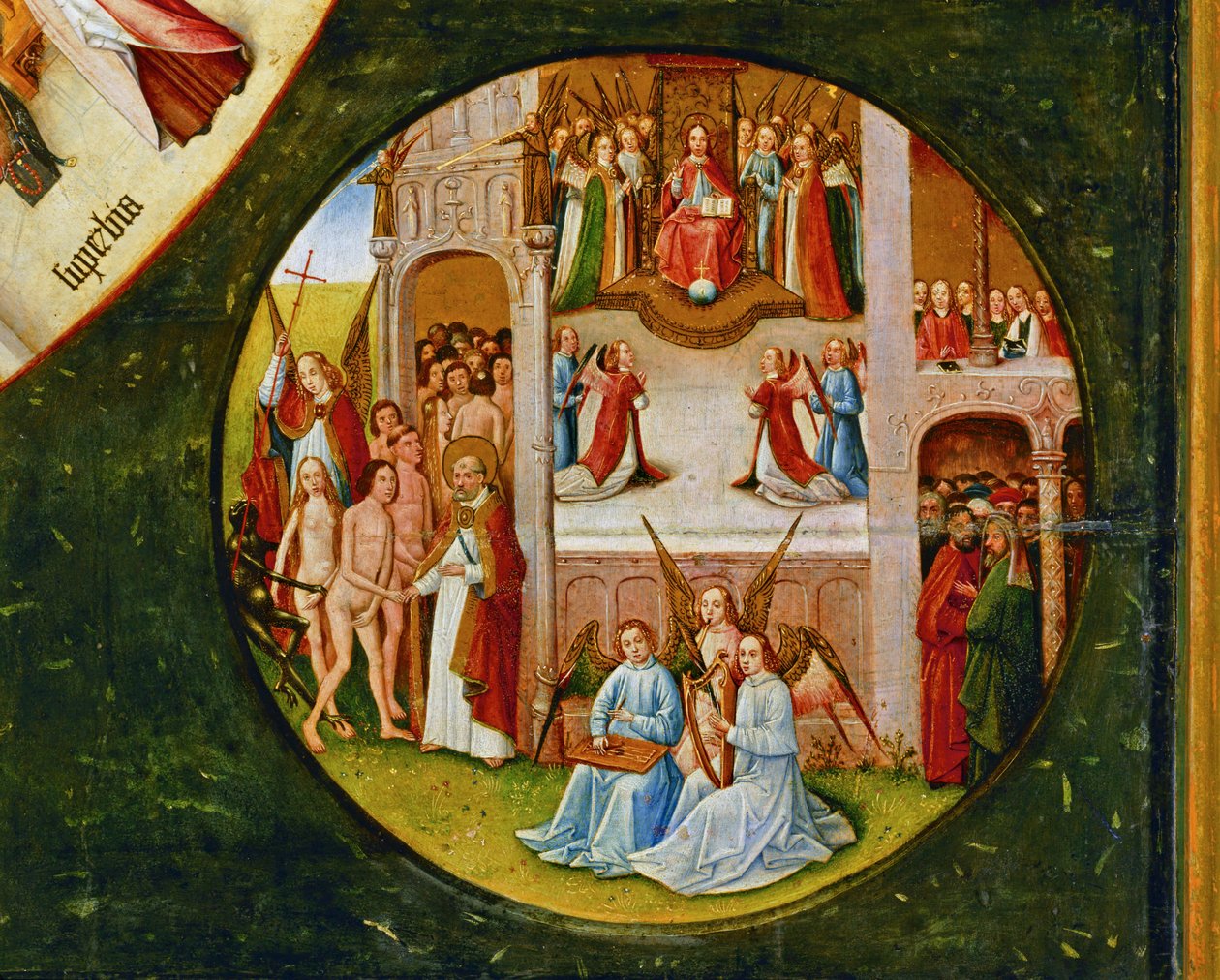 Tabellen over de syv dødssynder ... af Hieronymus Bosch