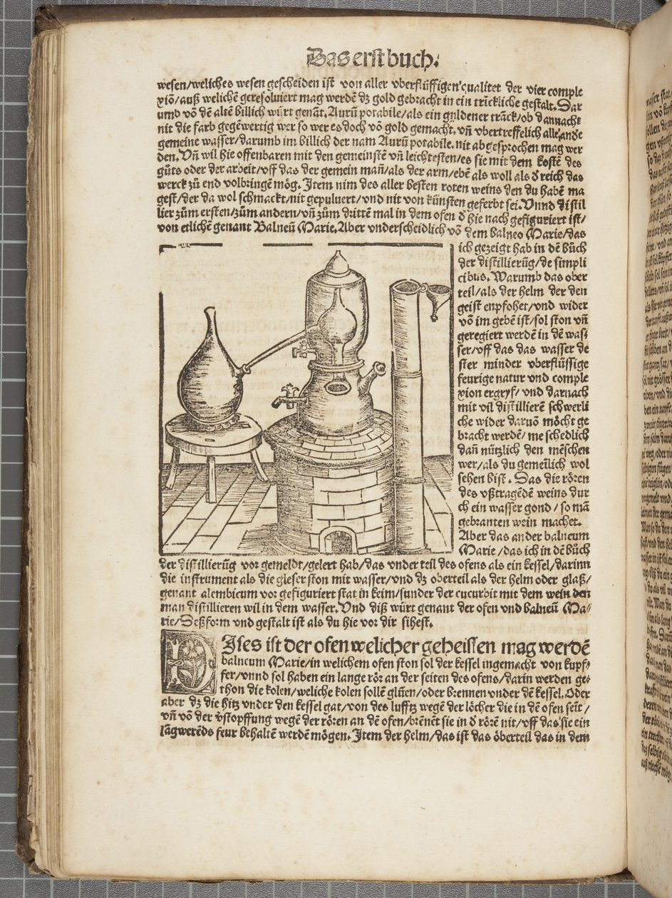 Bogen om destillation af Hieronymus Brunschwig