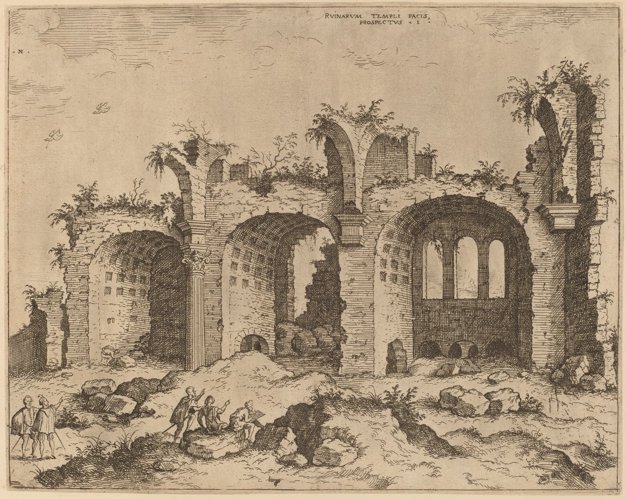 Konstantinbasilikaen af Hieronymus Cock