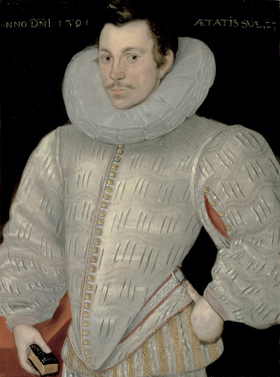 Sir John Ashburnham (1571-1620) 1593 af Hieronymus Custodis