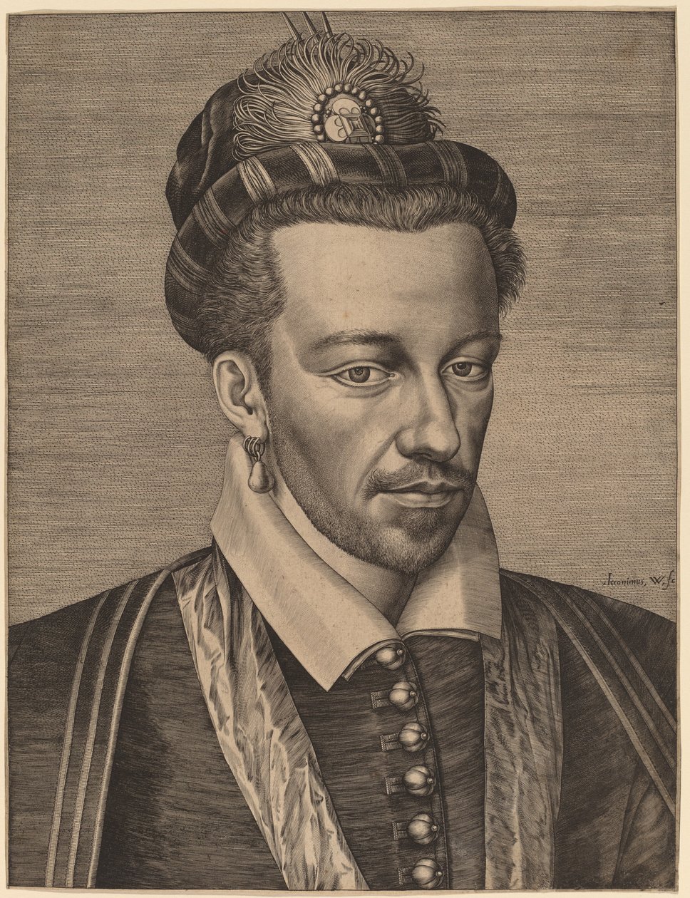 Henrik af Navarra af Hieronymus Wierix