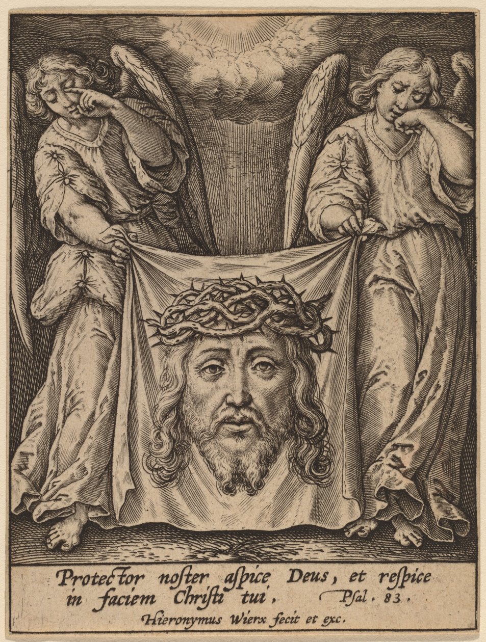 Vores Protector Look... af Hieronymus Wierix