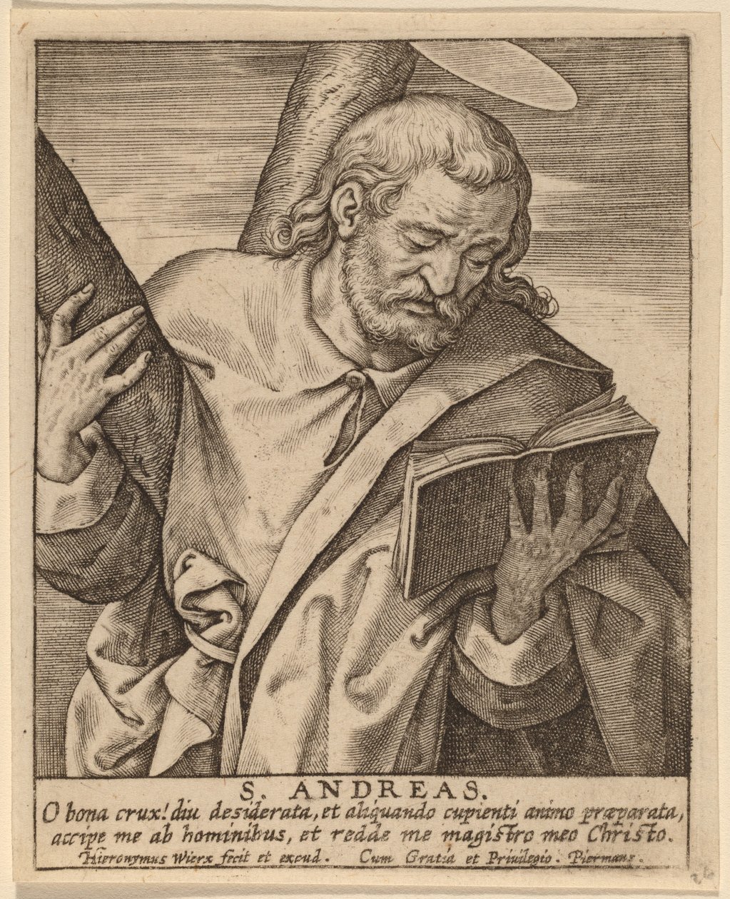 S. Andreas af Hieronymus Wierix
