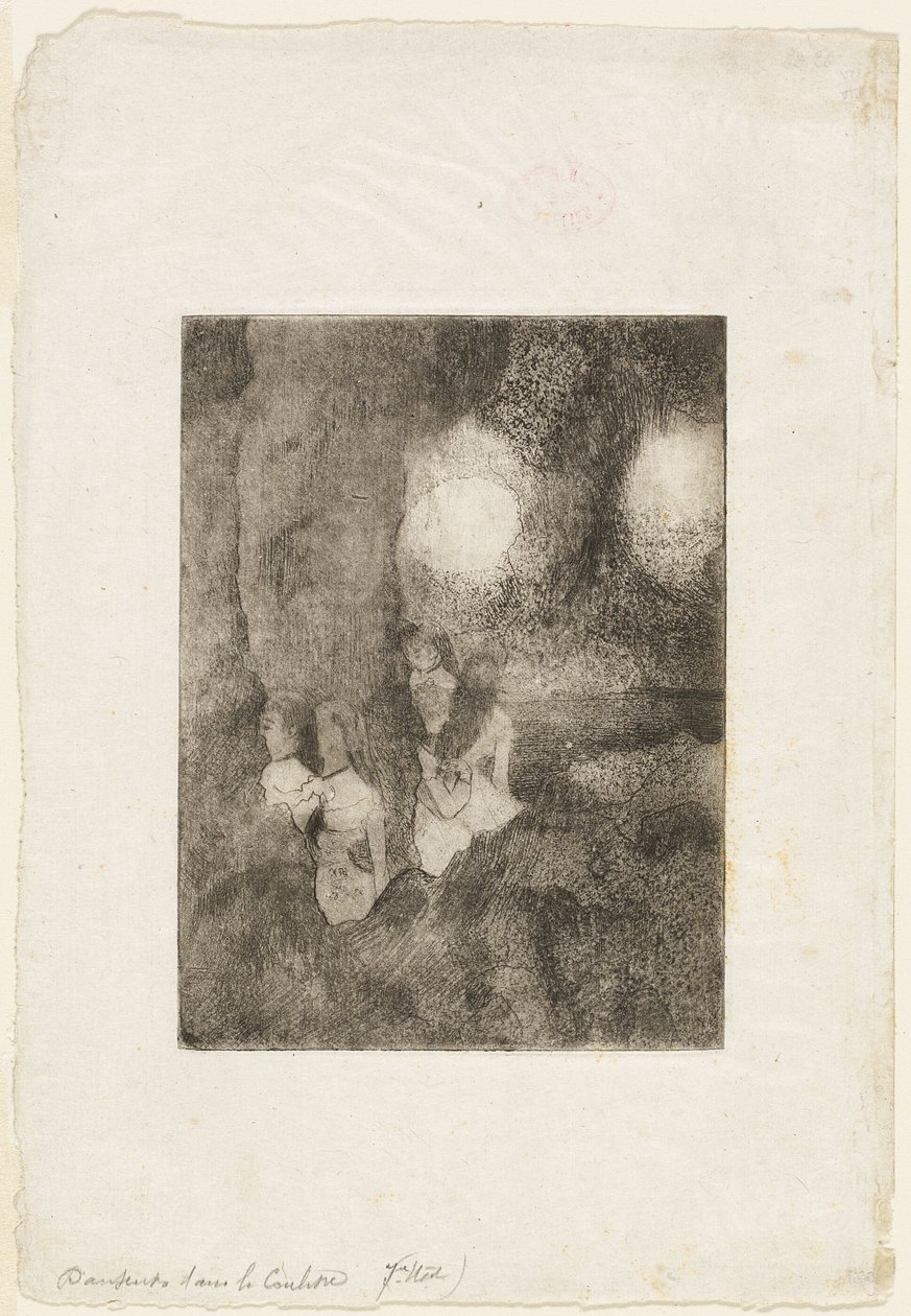 Dansere i vingerne af Hilaire Germain Edgar Degas