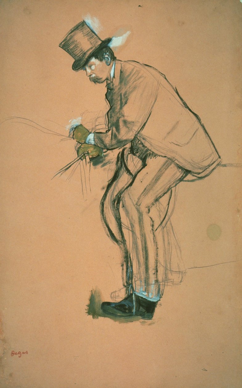 Gentleman Rider af Hilaire Germain Edgar Degas