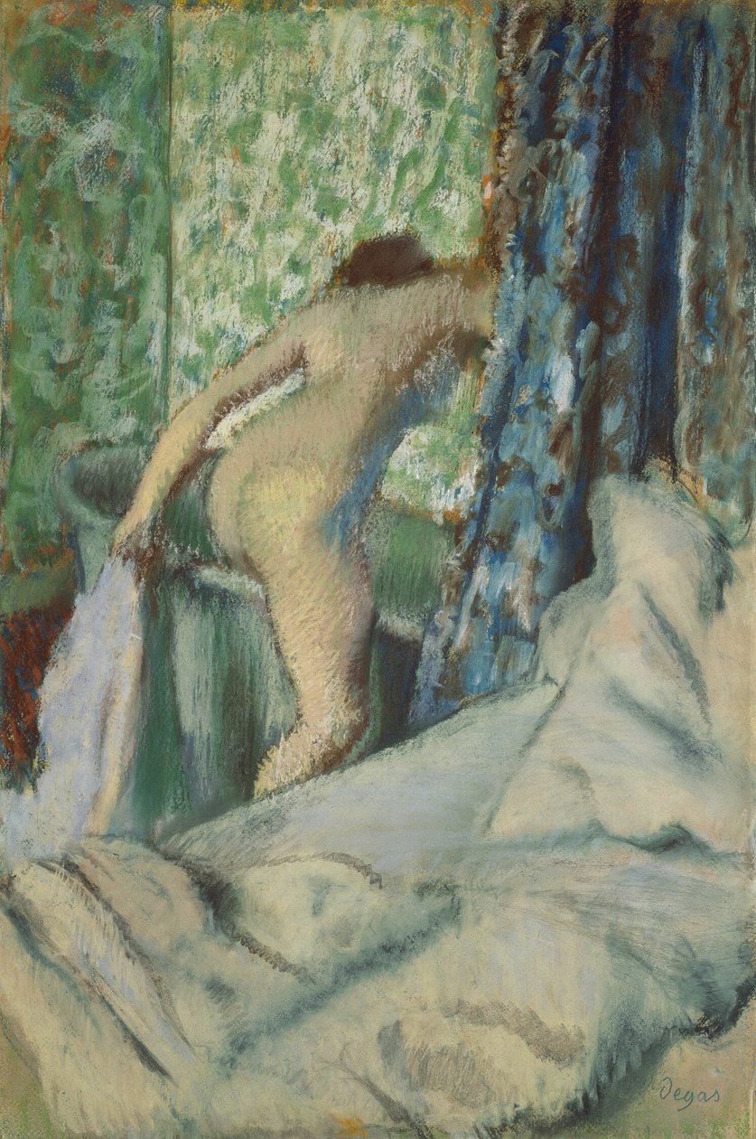 Morgenbadet af Hilaire Germain Edgar Degas