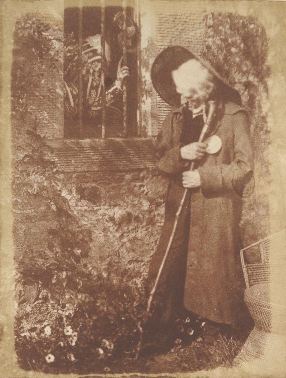 Fru Elizabeth Cockburn Cleghorn og John Henning af Hill and Adamson