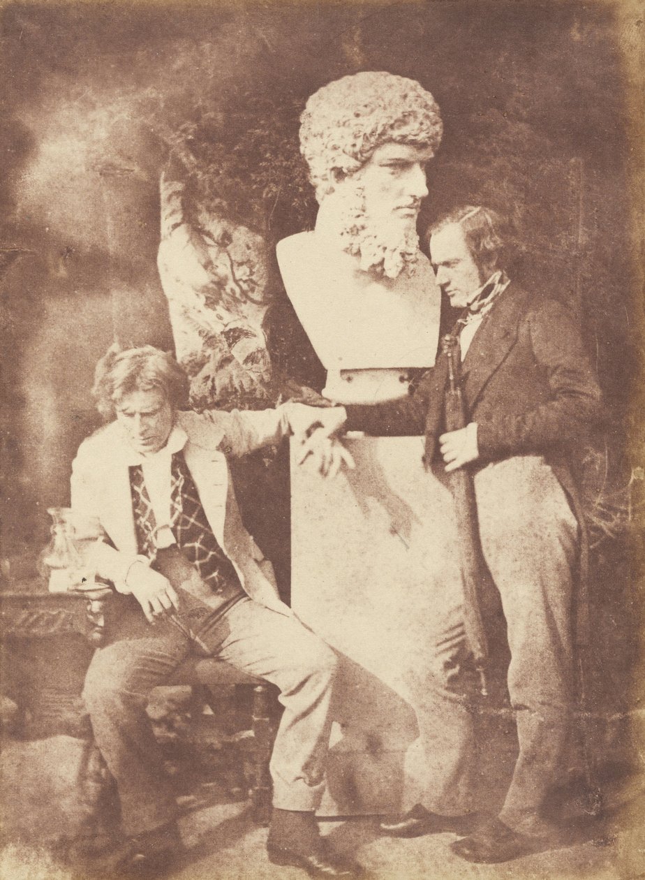 D. O. Hil og professor James Miller af Hill and Adamson