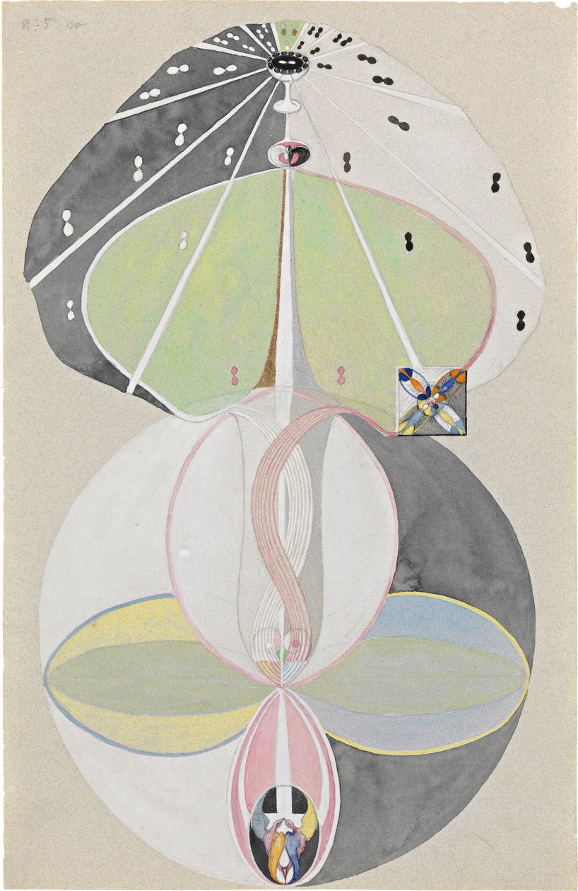 Kundskabens træ, nr. 5 af Hilma af Klint