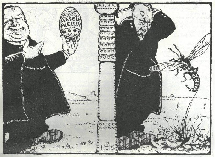 Påskegaver eller et skuffet Bisagarn af Hinko Smrekar