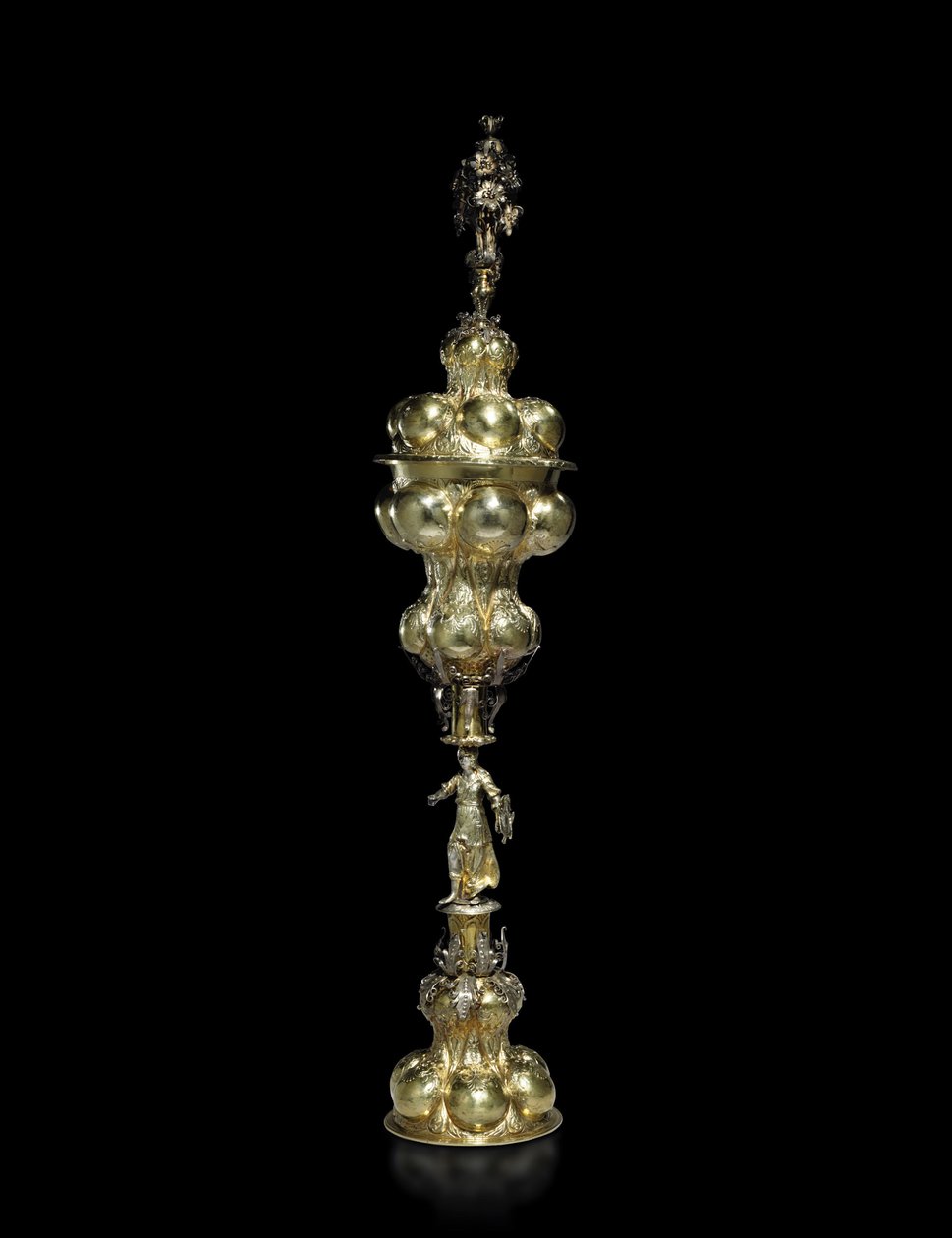 Medingen Minerva Cup, c.1650 (sølv og sølv) af Hinrich Ohmssen