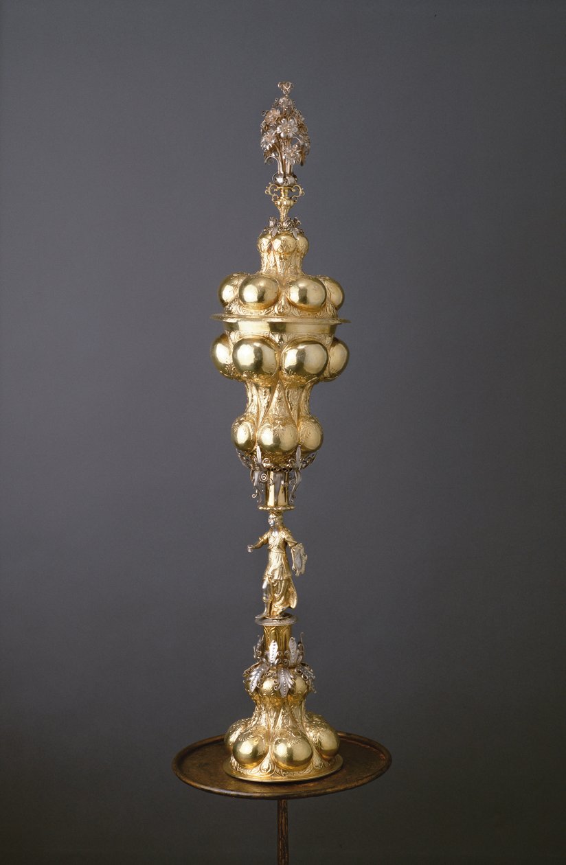 Medingen Minerva Cup, c.1650 (sølv og sølv) af Hinrich Ohmssen