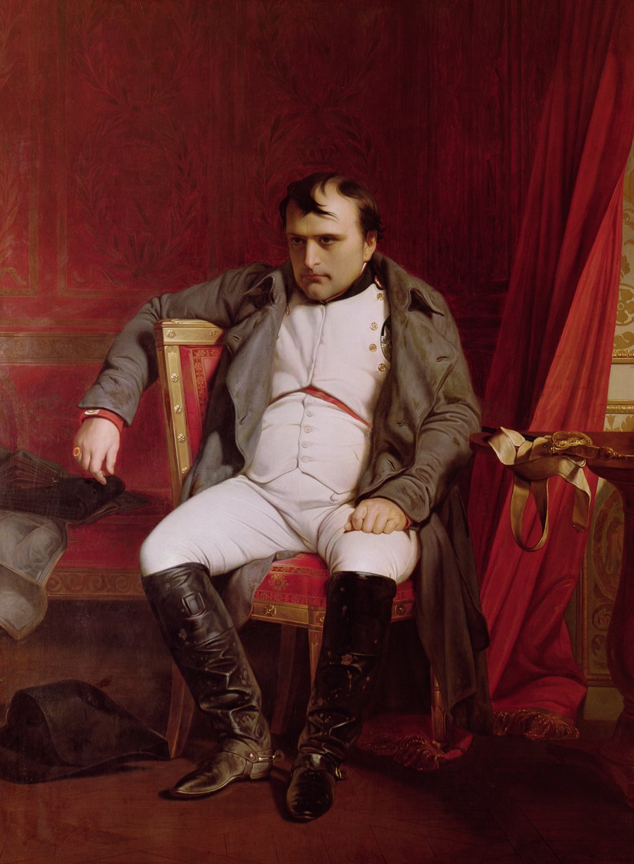 Napoleon (1769-1821) efter sin Abdikation af Hippolyte Delaroche