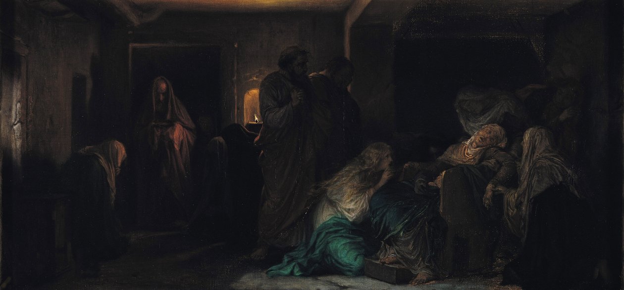 Jomfrubesvimelsen, 1856 af Hippolyte Delaroche