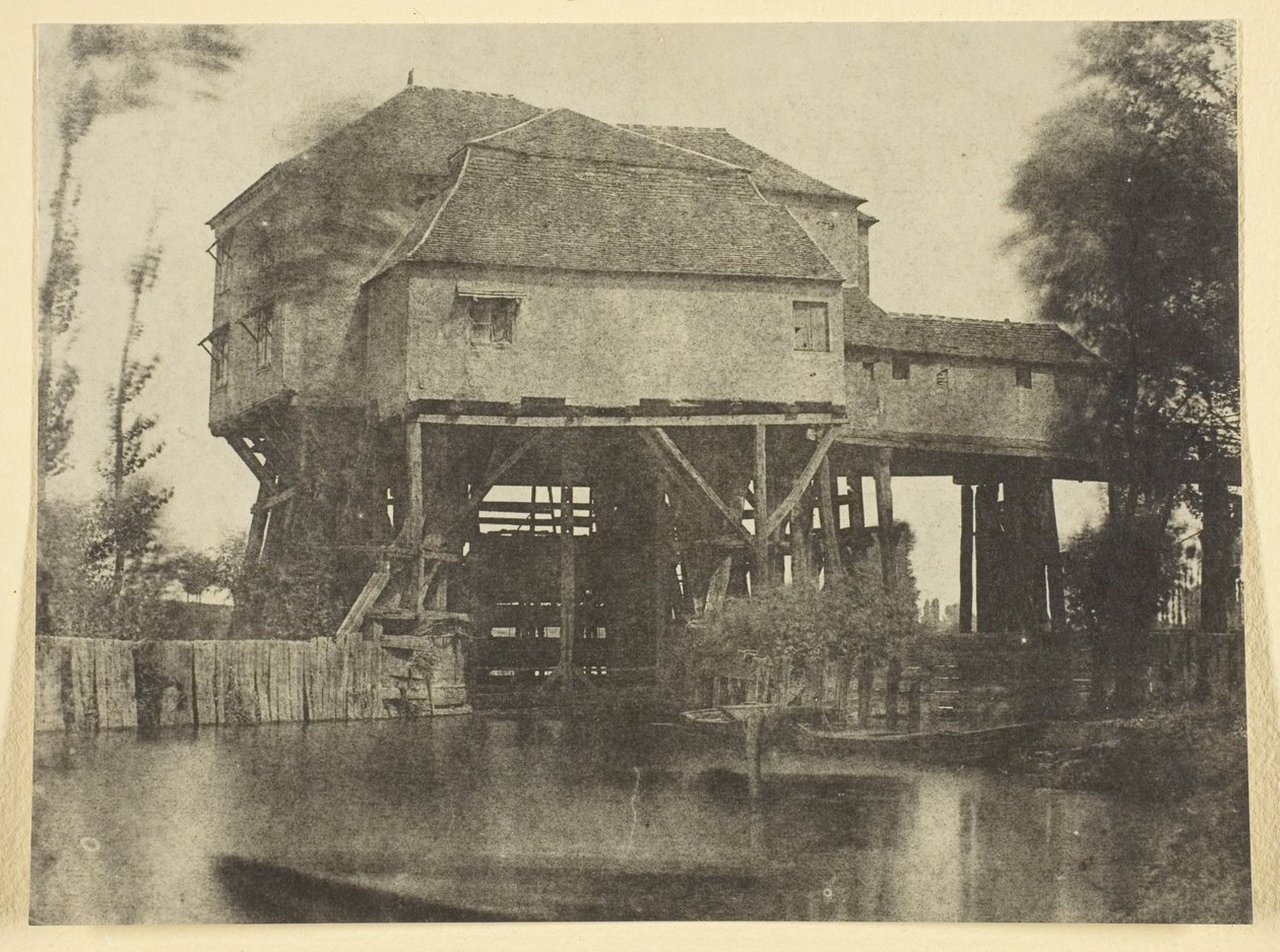 Møllen i Saint-Ouen af Hippolyte Bayard