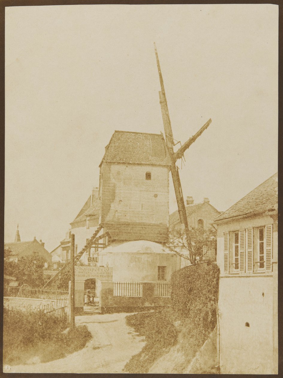 Moulin de la Galette (Montmartre) af Hippolyte Bayard