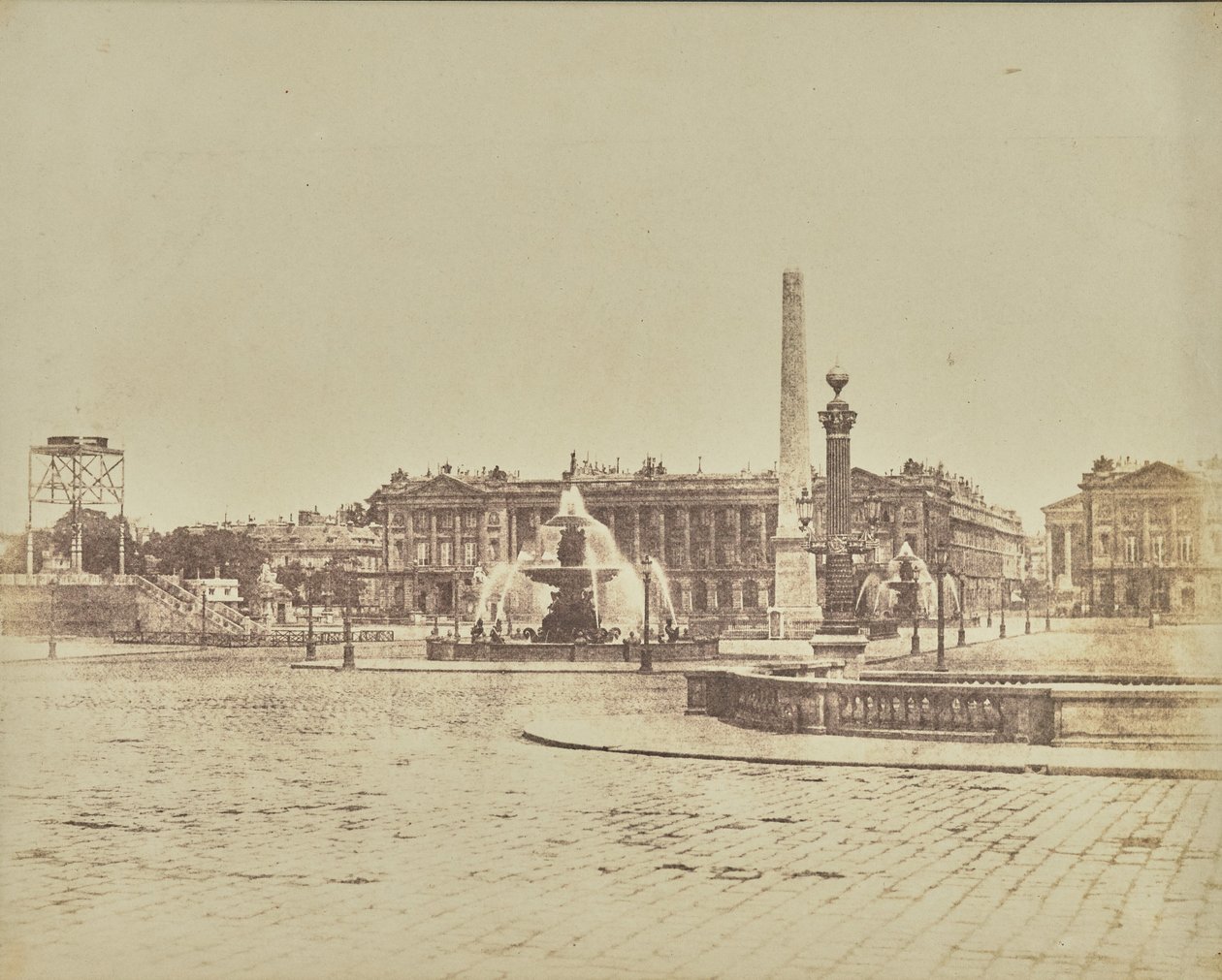 [Place de la Concorde] af Hippolyte Bayard
