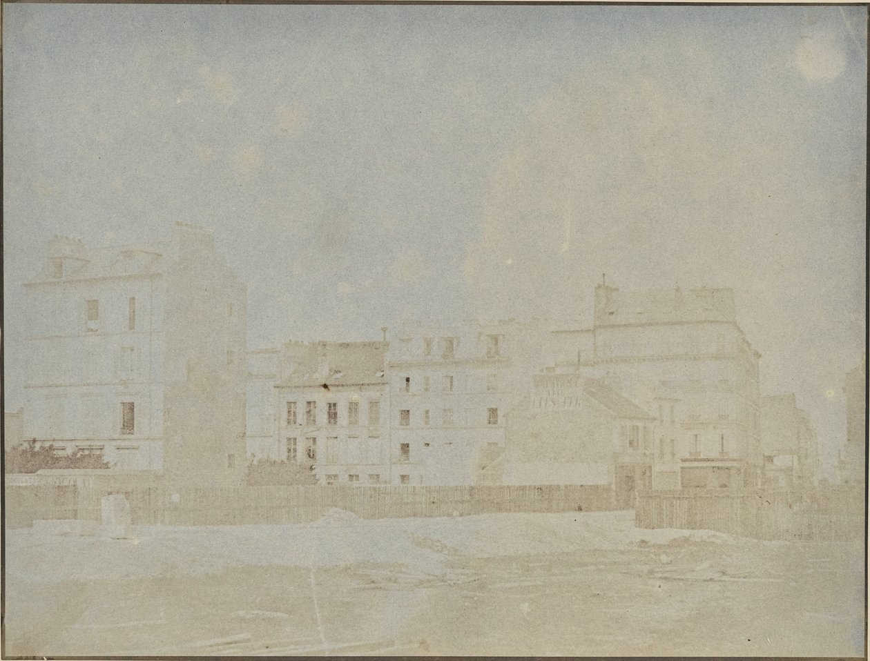 Street View, Batignolles eller Montmartre af Hippolyte Bayard