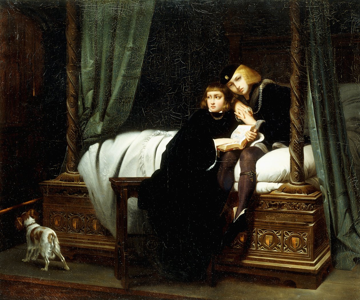 Edwards børn, af Hippolyte Delaroche