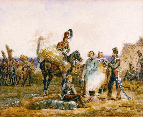 franske tropper af Hippolyte Lecomte