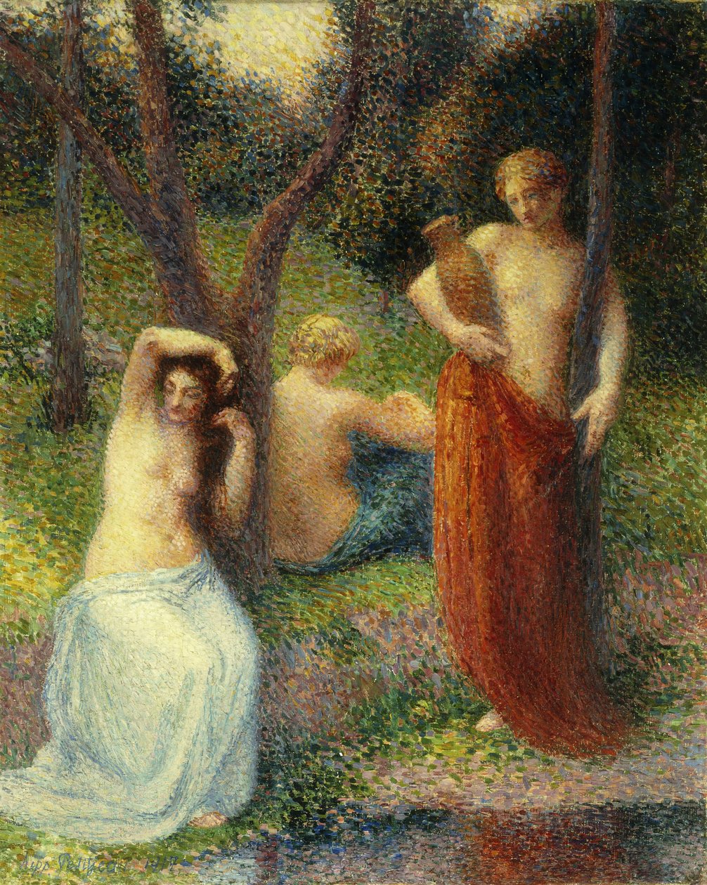 De tre nåder; Les Trois Graces, 1917 af Hippolyte Petitjean
