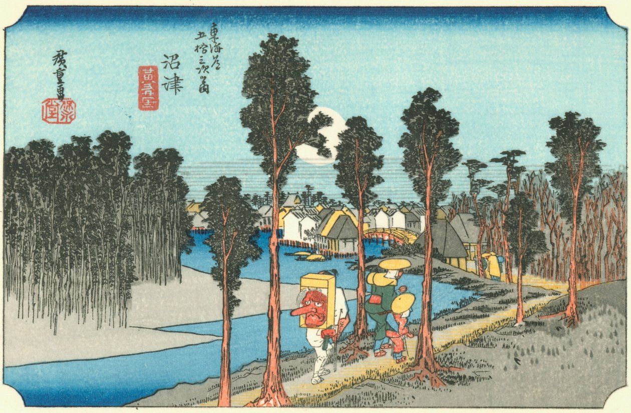 Numazu af Hiroshige