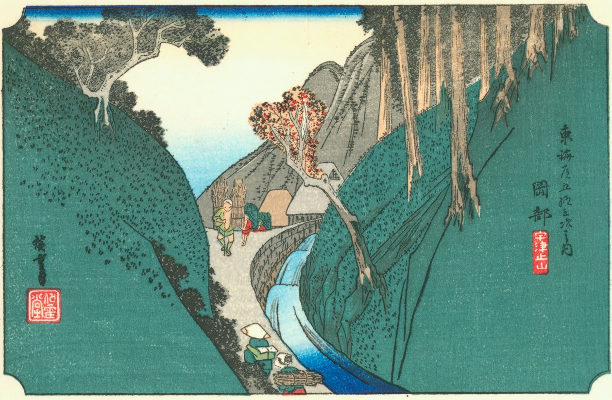 Okabe af Hiroshige