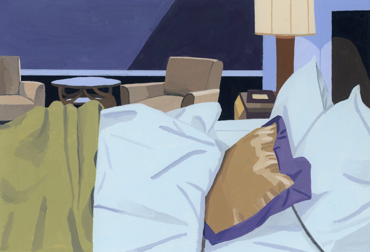 Hotel, soveværelse, 2016， af Hiroyuki Izutsu