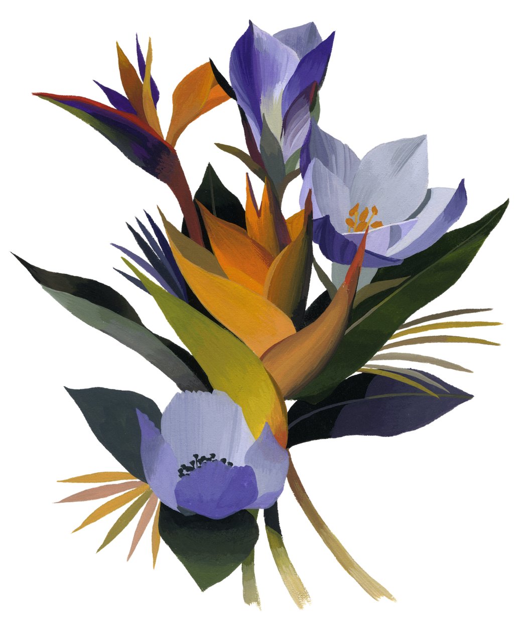 Skarpe blomster. af Hiroyuki Izutsu