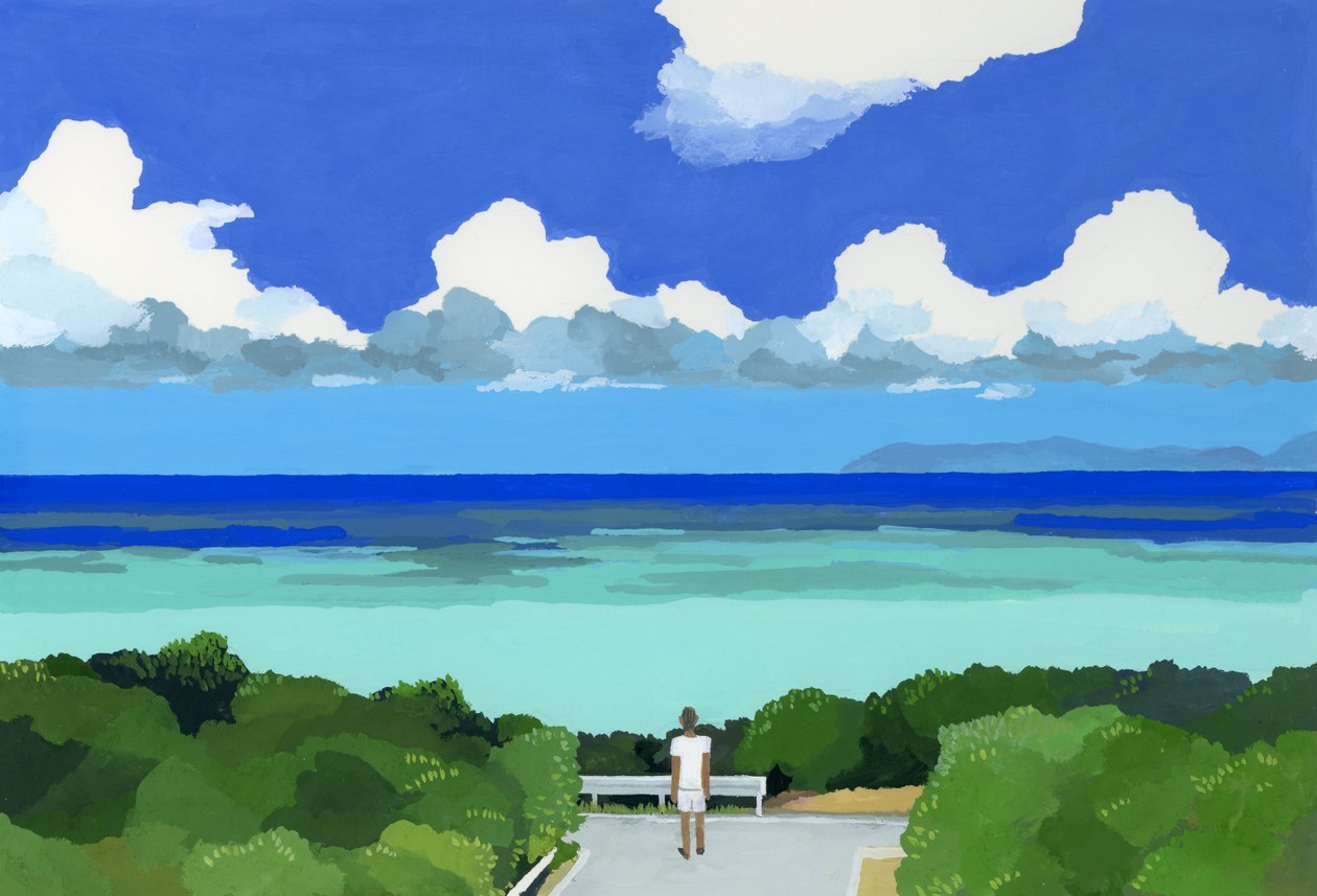 Okinawas hav, 2016. af Hiroyuki Izutsu