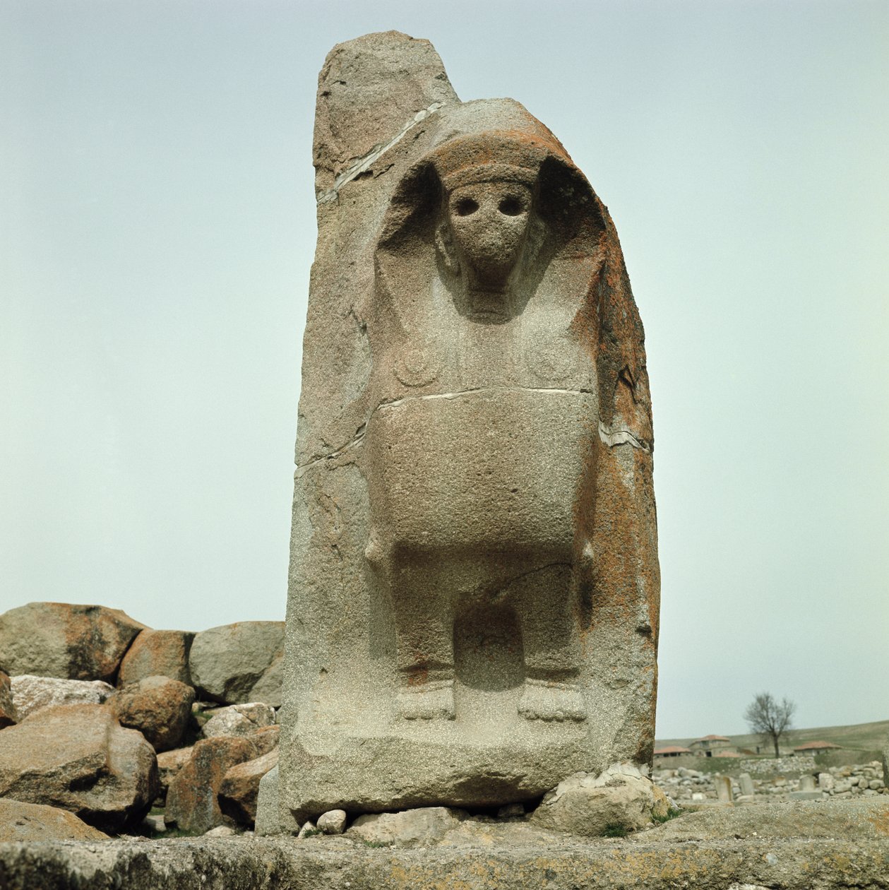 Port med udskåret Sphinx af Hittite
