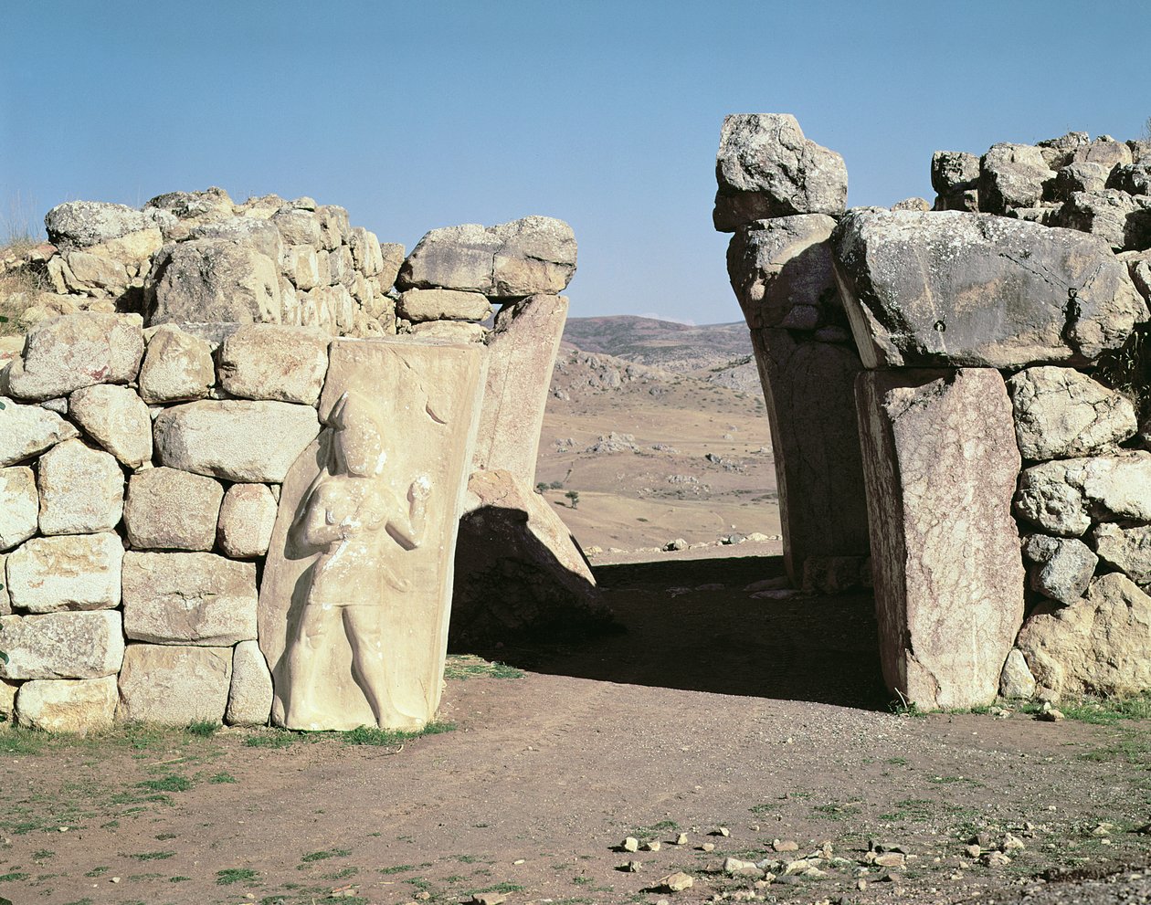 Kongens Port fra Hattusas mure af Hittite