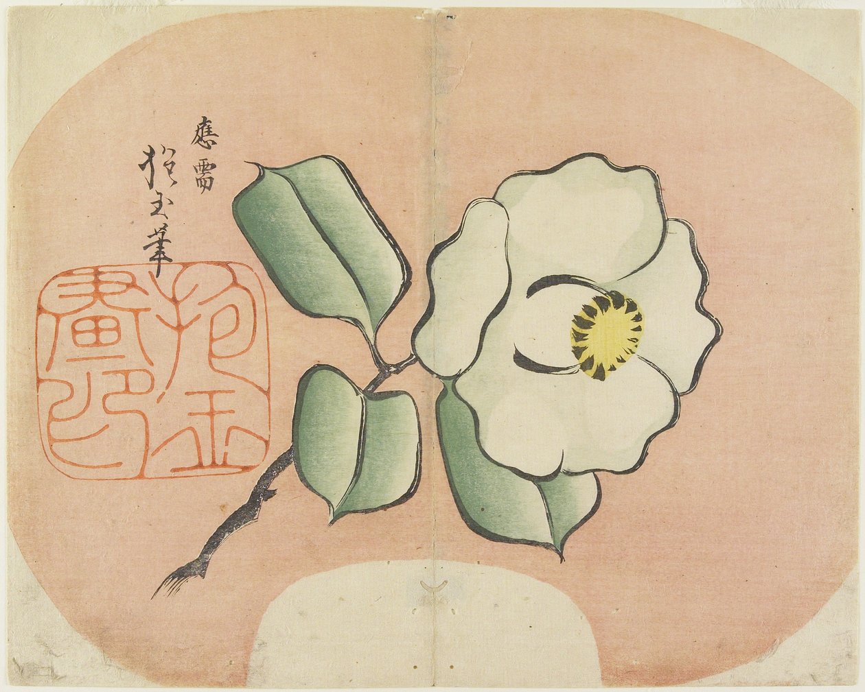 (Hvid Camellia), ca. 1830 af Hogyoku