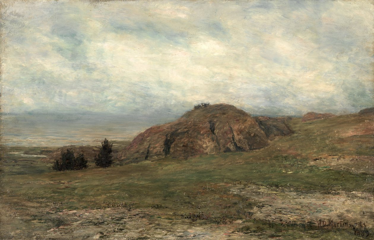 Wild Coast, Newport, 1889. af Homer Dodge Martin
