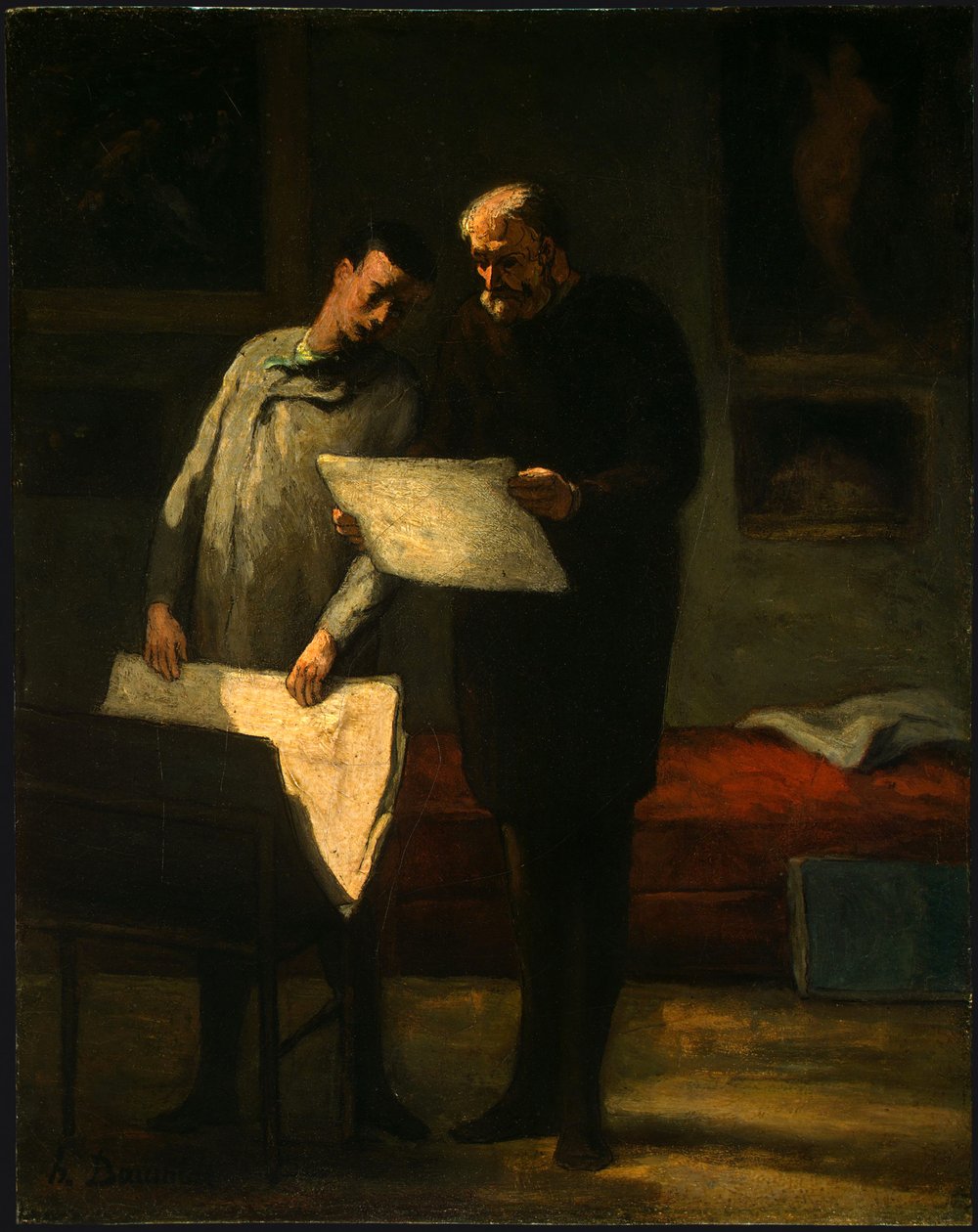 Råd til en ung kunstner af Honoré Daumier
