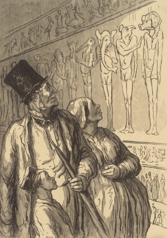 På den universelle udstilling af Honoré Daumier