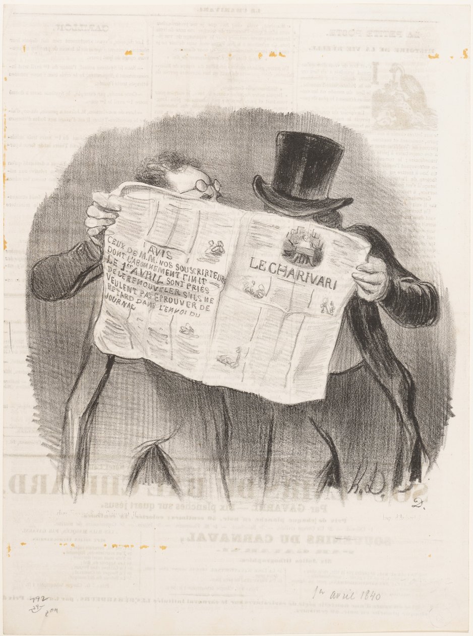 Råd til abonnenter af Honoré Daumier