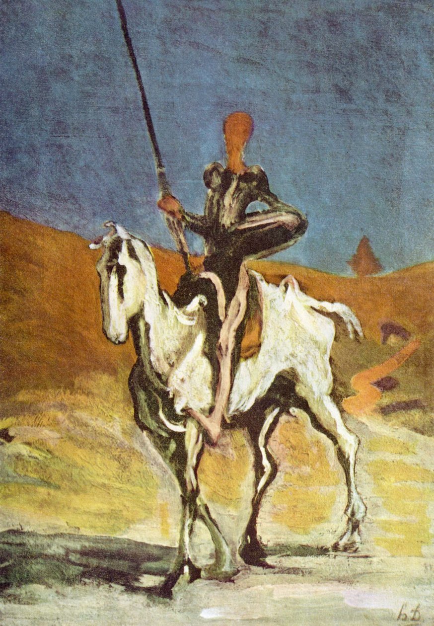Don Quijote af Honoré Daumier