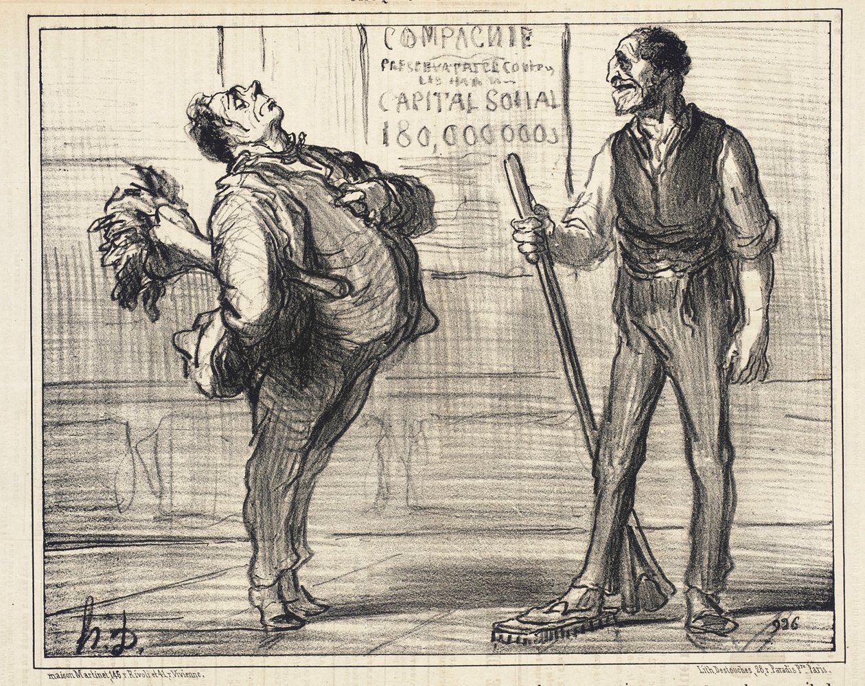 Jeg kan ikke se, hvorfor vi ikke også skal navngives af Honoré Daumier