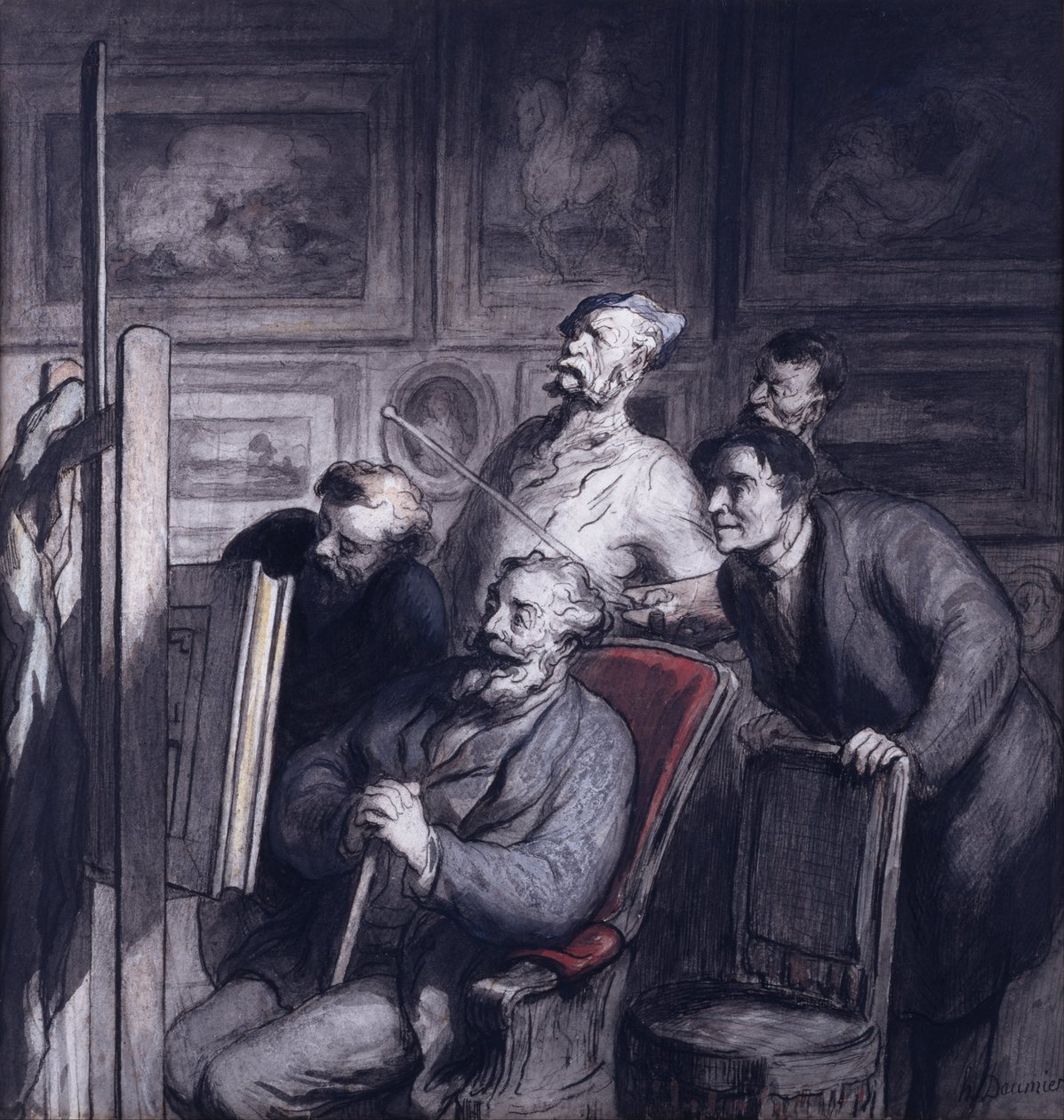 Amatørerne af Honoré Daumier