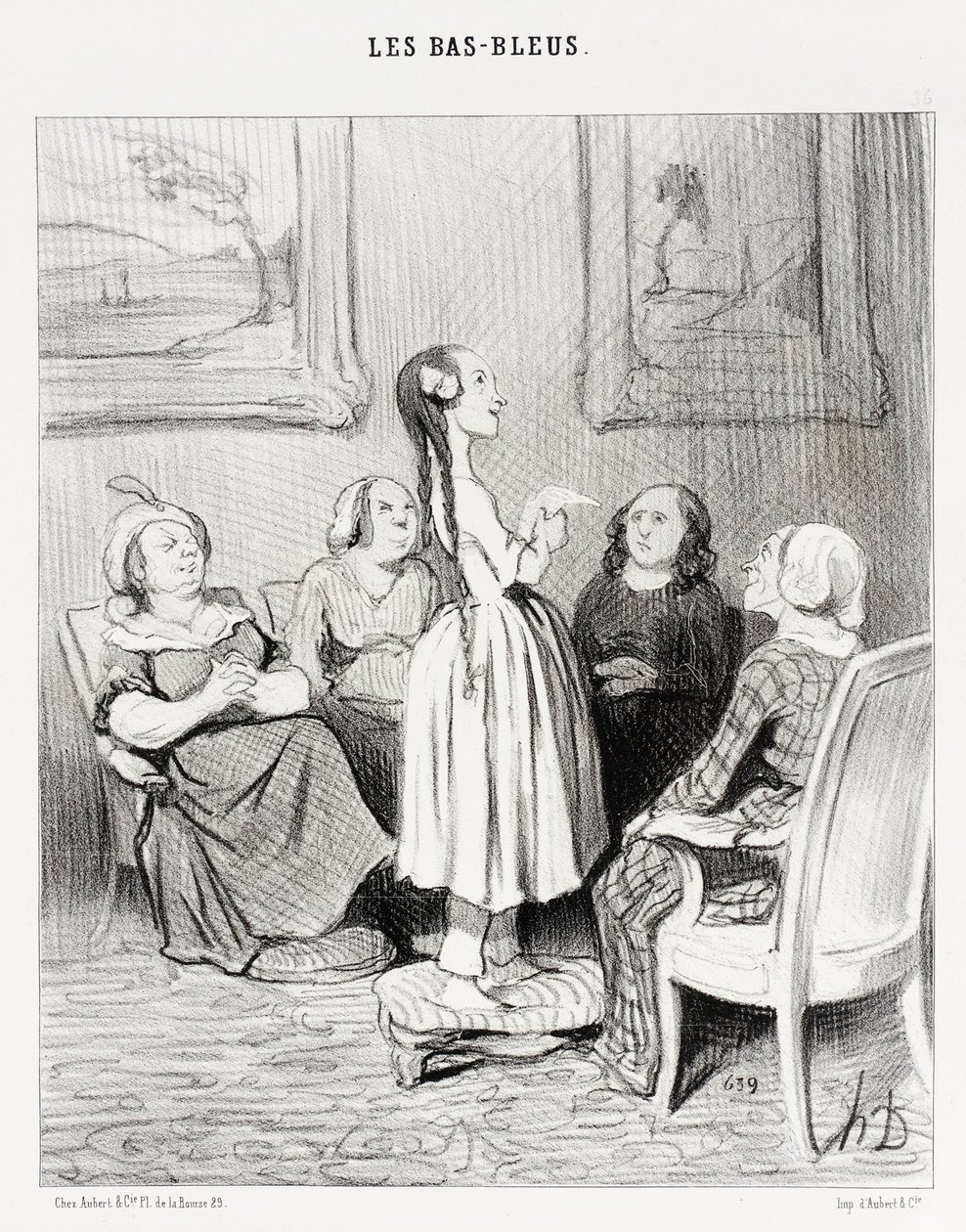 ...må de forbande mig af Honoré Daumier