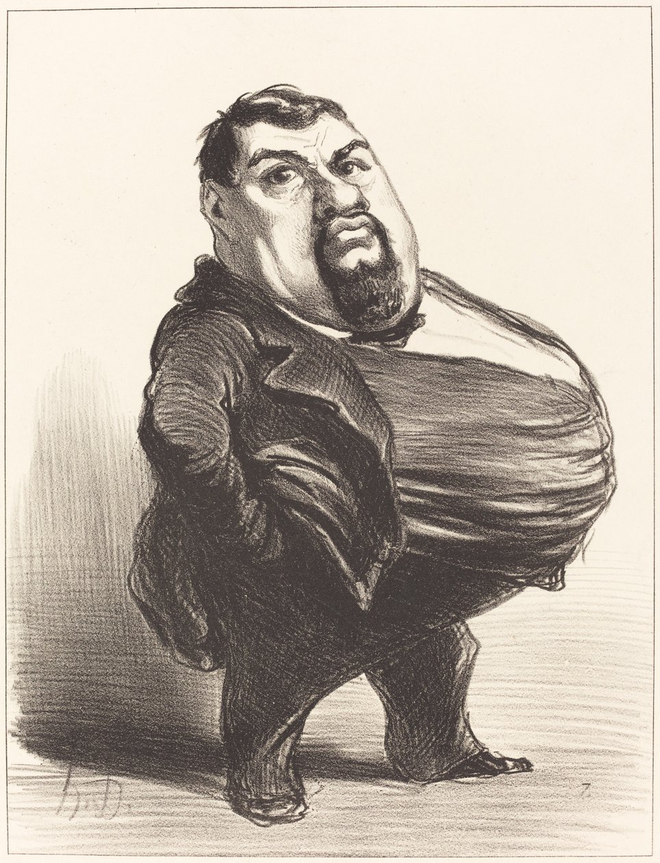 Antony Thouret af Honoré Daumier