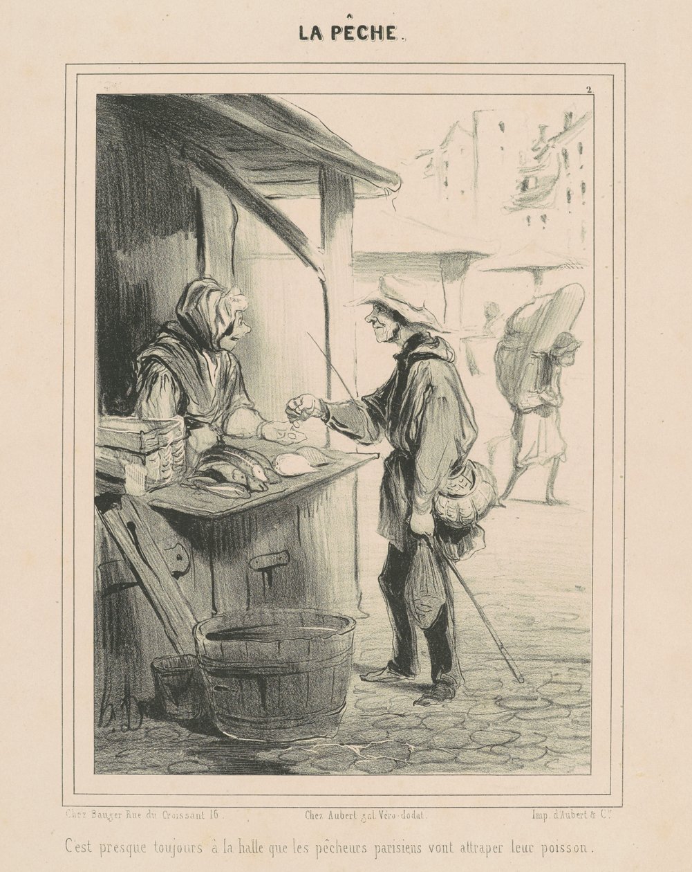 Det er næsten altid i hallen... af Honoré Daumier