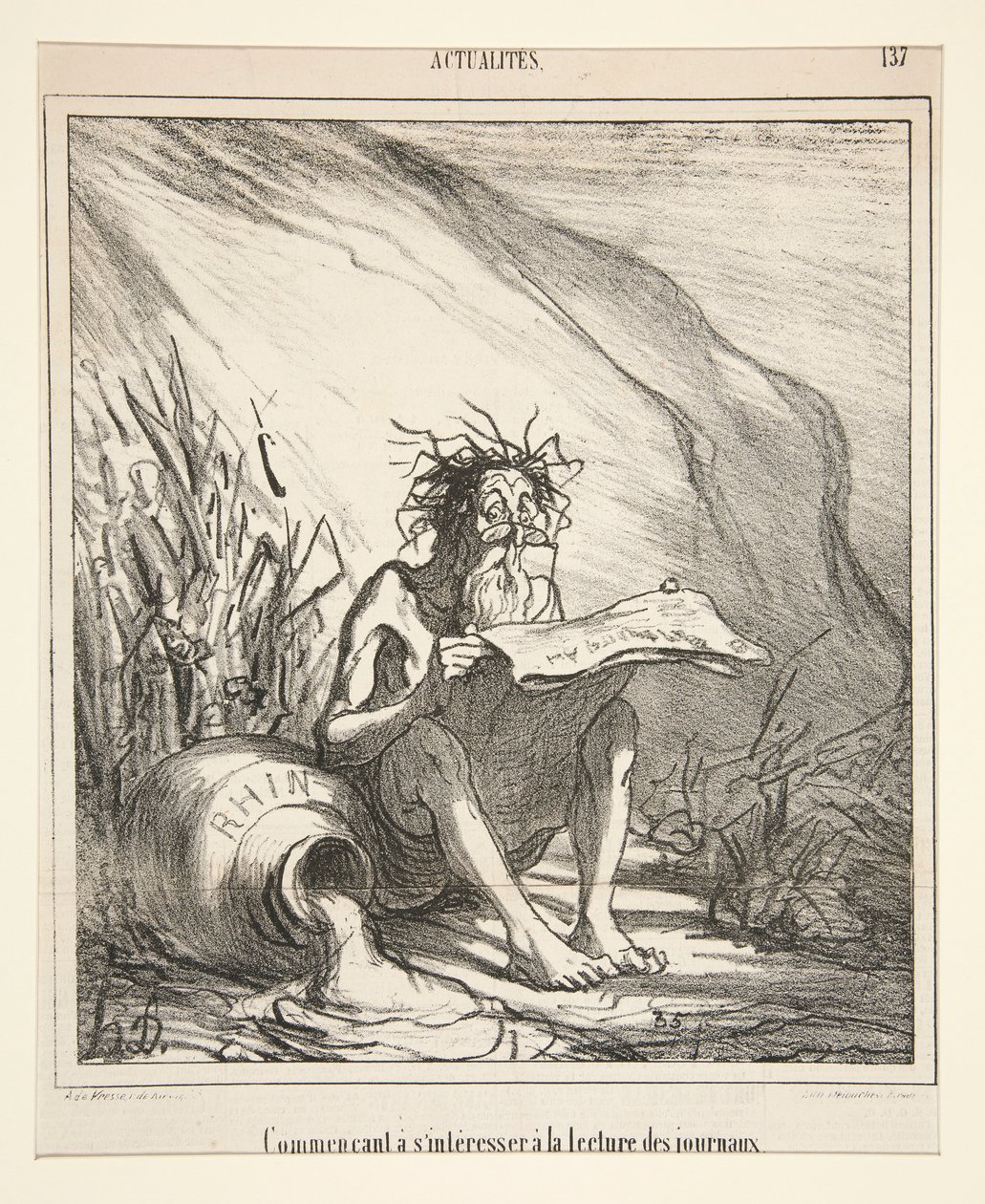 Commencant a s af Honoré Daumier