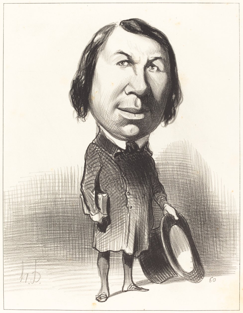 Greve af Montalembert af Honoré Daumier